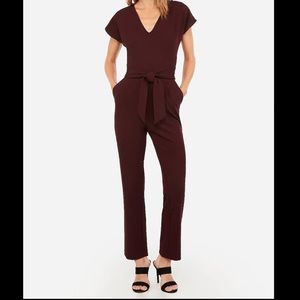 NWT Express maroon jumpsuit. Size Small.